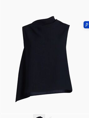 NWT Vince Draped Asymmetrical A-Line Top Size XS